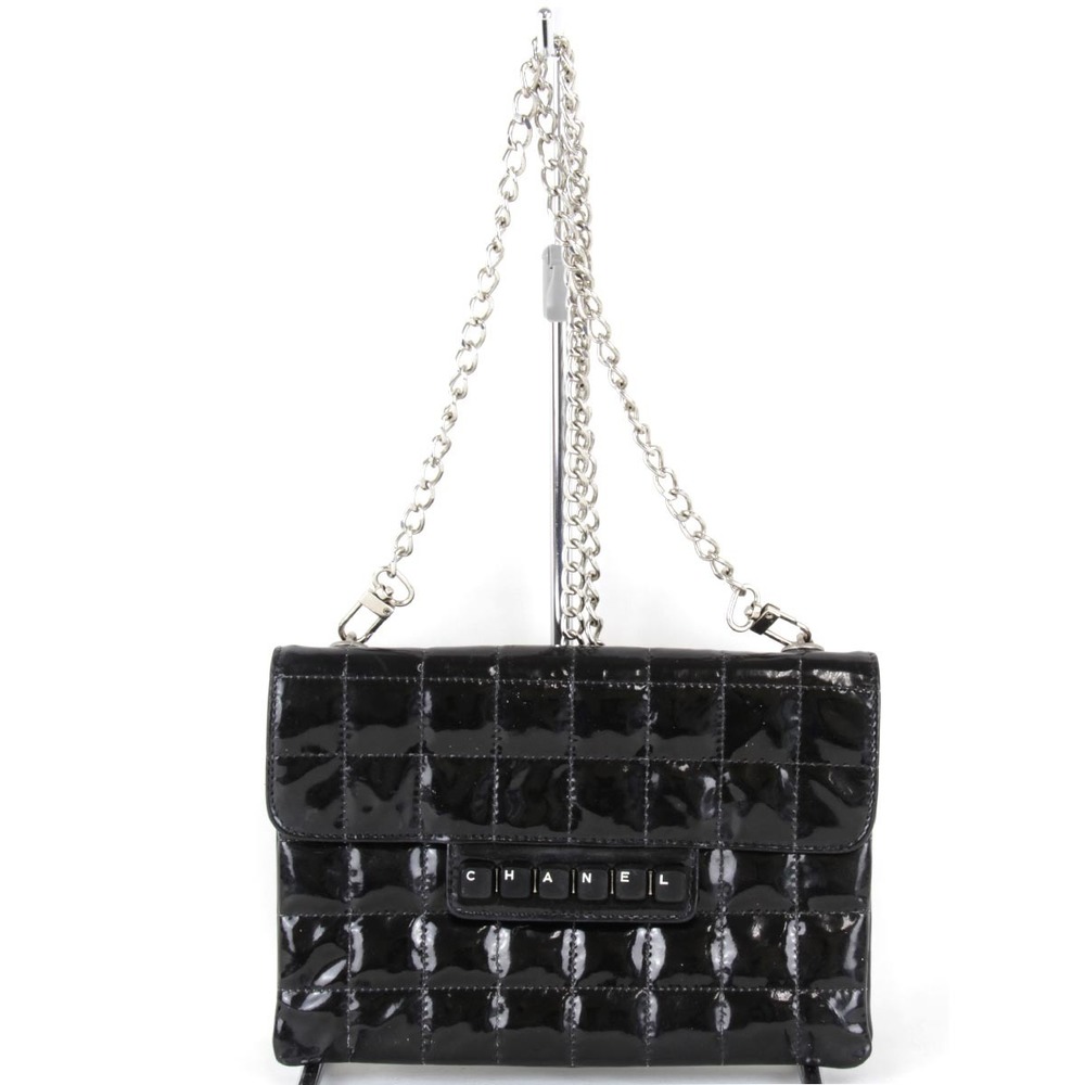 Chanel Bag Black Chocolate Shoulder Non-Genuine Bar